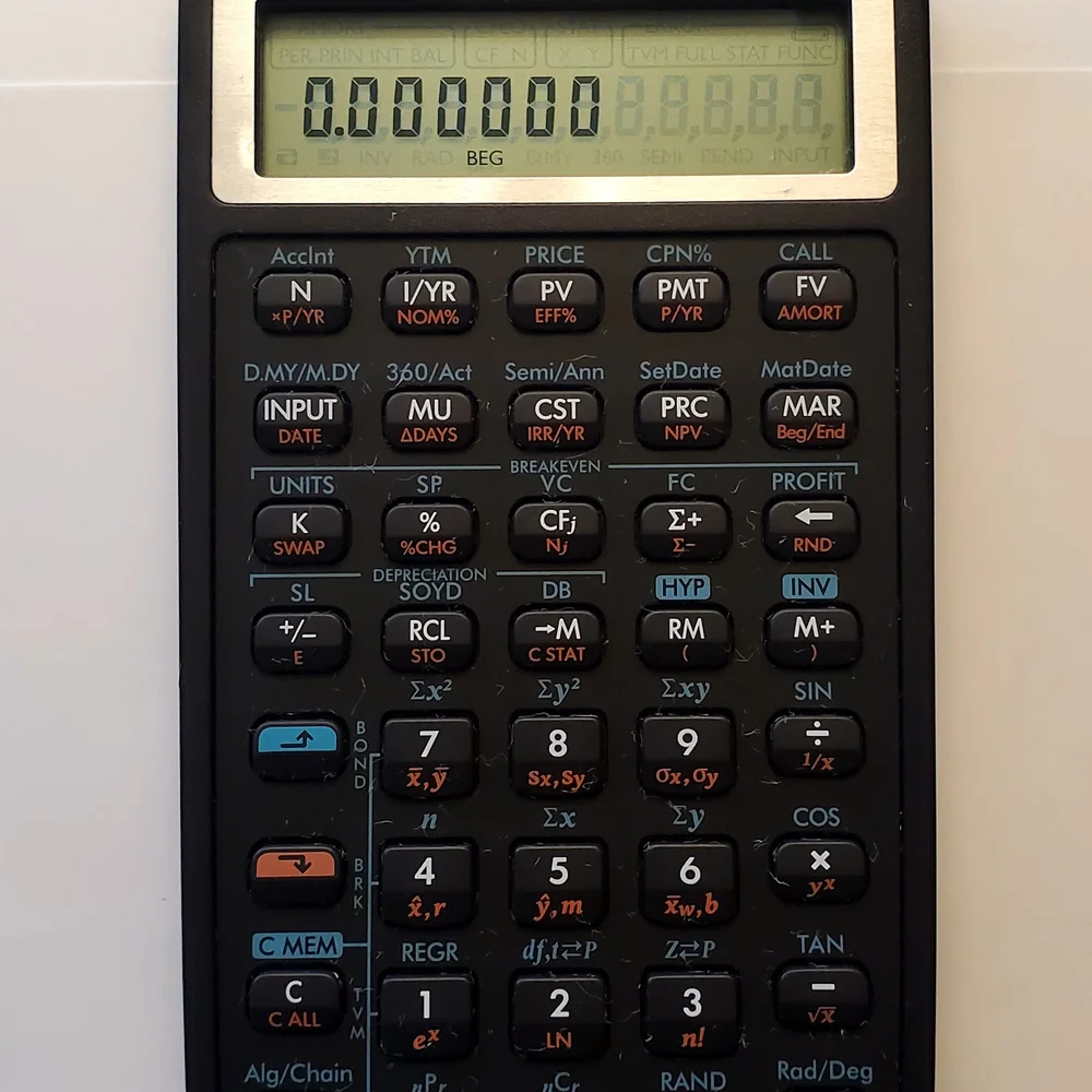HP 10bII+ Financial Calculator